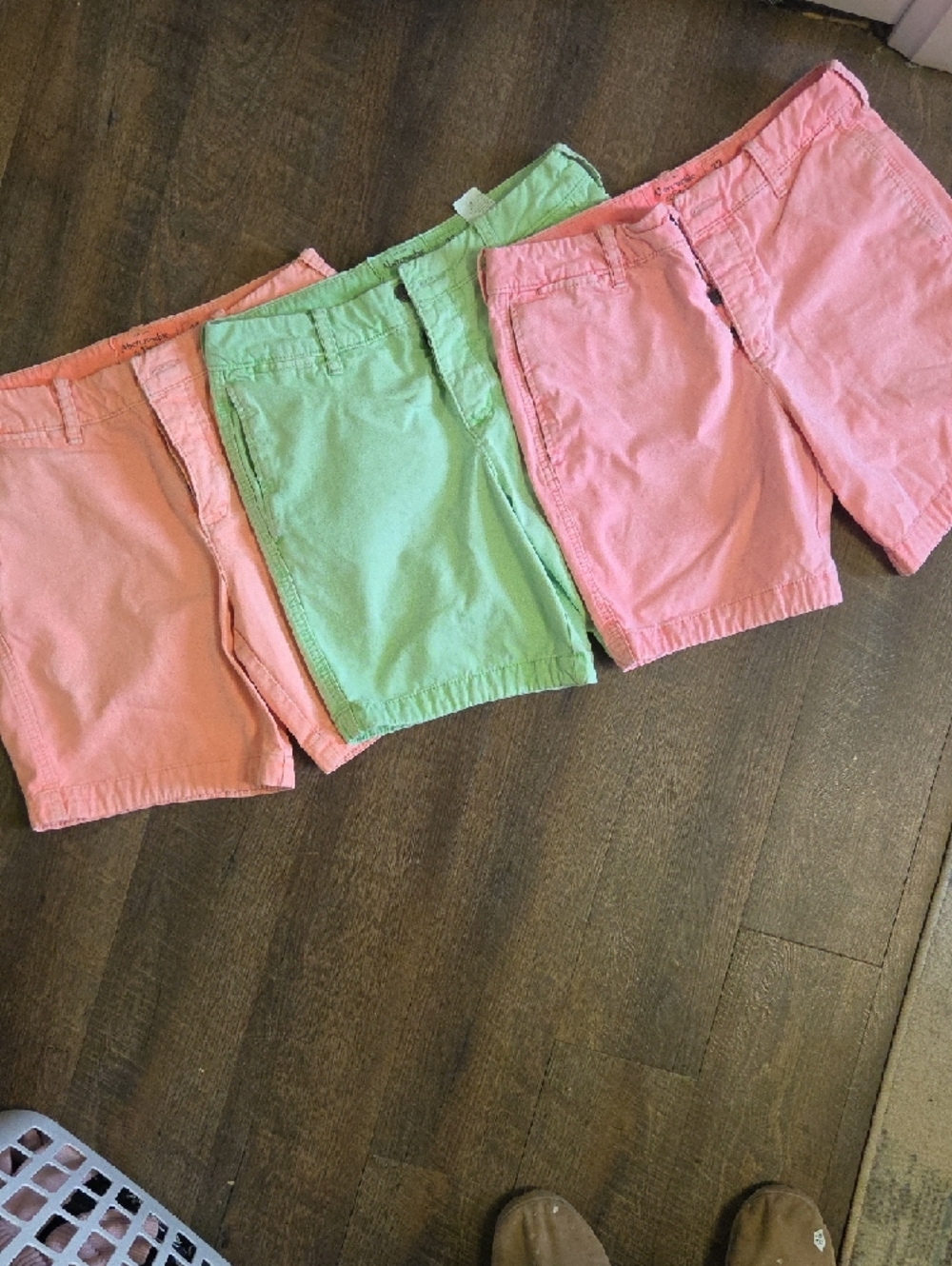 Abercrombie & Fitch Pink and Coral Shorts  - size 32 but fits 30 better!